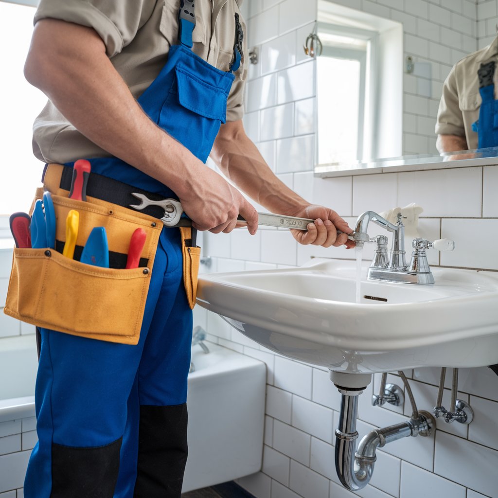 How can I fix a leaky faucet